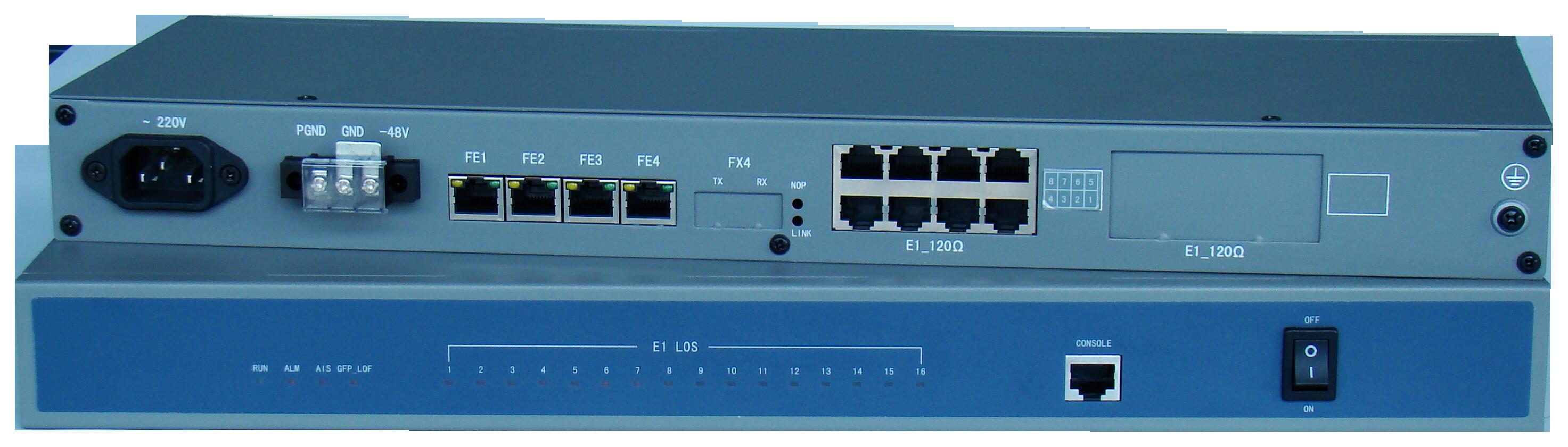 16E1协议转换器  16E1网桥  16*E1转以太网口-MA20B16